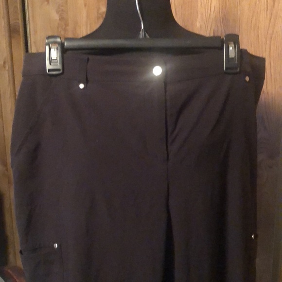 Black Chico’s Dress Pants 👖 Size 2 Short - Picture 2 of 14